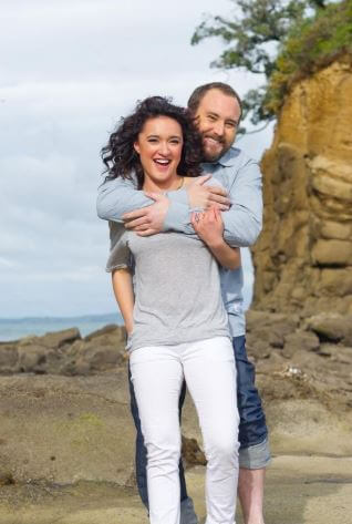 Felicity-Amore Castle-Hughes's mother, Kiesha, with her Ex-Husband, Jonathan Morrison.